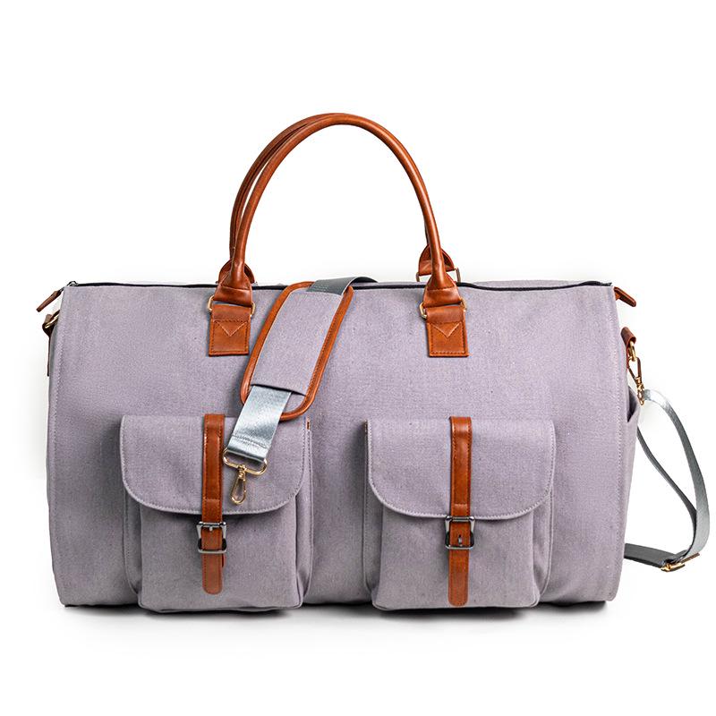 

Convertible Folding Travel Bag: Multi-functional Hand-held Overnight Bag for Men and Women, Ideal for Clothing and Outdoor Fitness. No specific size