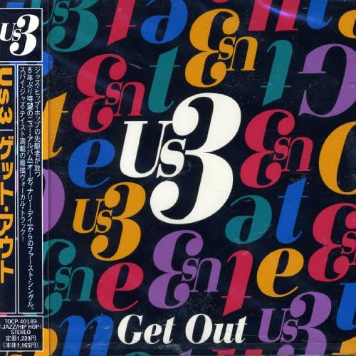 

CD US3 - Get Out TOCP40149PROMO EAU Records 2001 Japan ObiDance & Electronica Used