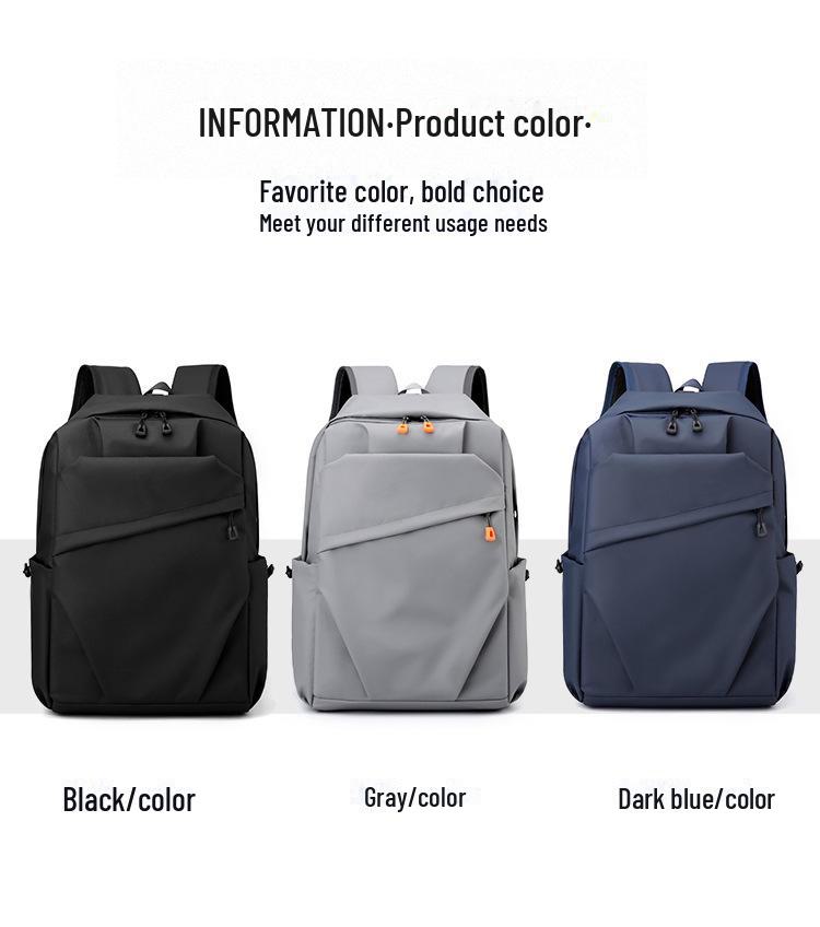 Stylish & Versatile Men's Backpack with Logo - Perfect for College Students