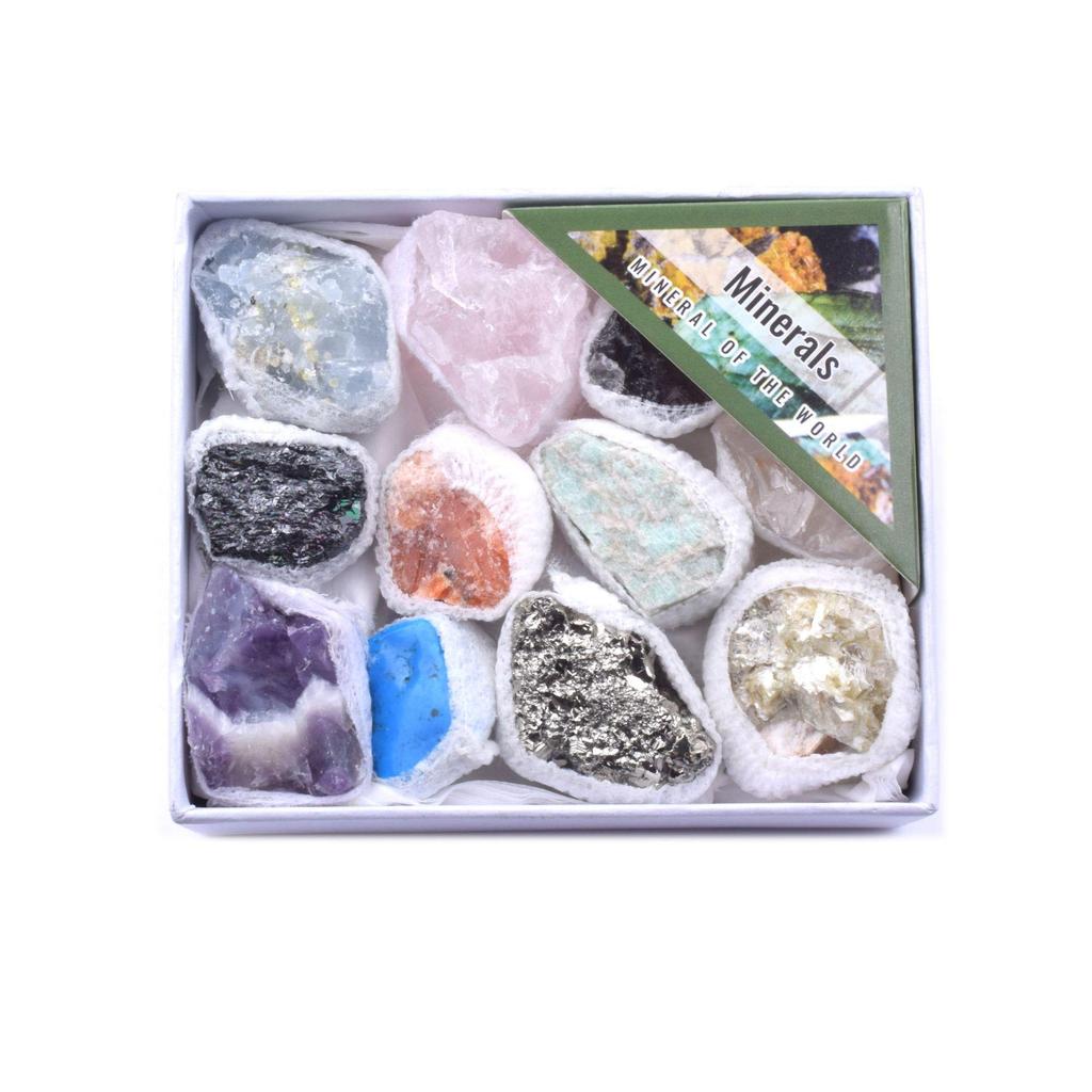 Mélange de Fluorine de Couleur Naturelle: Échantillons de pierres en vrac pour cadeaux et ornements DIY