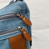 Denim Bag Women's Vintage Shoulder Bag Large Capacity Crossbody Bag