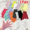 1Pair Cute Fashion Warm Gloves Student Anti Pilling Writing Coral Fleece Practicality Touchscreen Gloves Minimalist Winter Gift