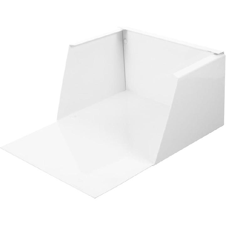 Modern Design Gutter Downspout Sturdy Aluminum Rain Gutter Splash Block Installation Easy