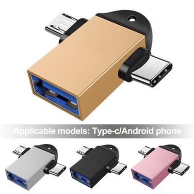 USB Type-C Card OTG Reader Compact Converter High-speed Transmission No Size Portable Required Driver Universal Card