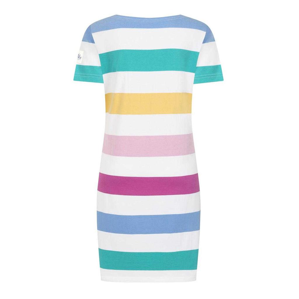 Lazy Jacks Womens/Ladies Striped T-Shirt Dress