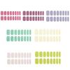Semi Cured Gel Nail Strips Long Lasting Nail Polish Strips Salon Gel Nail Sticker Nail Art Wrap Decoration for Women