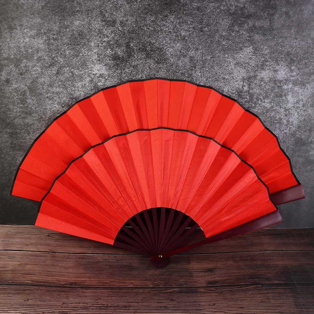 Hand Held Drawing Decoration Gift DIY Blank Cloth Hand Folding Fan Home Folding Fan Party