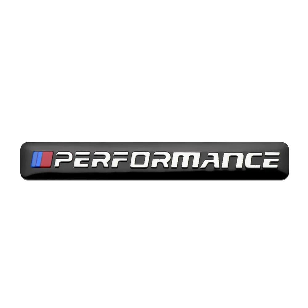 

for Bmw E46 E90 E60 F10 F30 E39 E36 F20 E82 1PCS M Performance Badge Car Sticker Body Trunk Emblem Decoration Auto Refit Decals