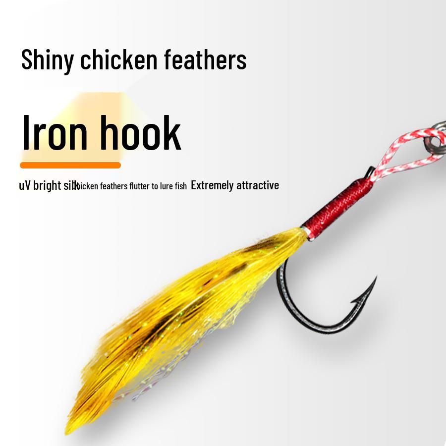 Conola Długi Rzut Spadająca Płyta Żelazna Przynęta: Pełna Symulacja Wody Łuska Ryby Sztuczna Przynęta