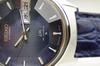 Model 1972 SEIKO Lord Matic 25 Jewels Crystal Automatic Watch with SEIKO Strap and Box Excellent Condition 9-Sided 5606-7240 Men's