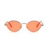 Glasses 95112 Oval Color Lenses Small Frame Rap With Sunglasses Women'S Sunglasses Men