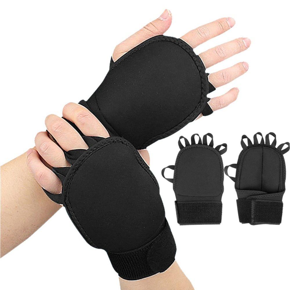 1Pair Built-in Fine Sand Weighted Gloves Dirt-resistant Boxing Wrist Guards  Motor Skills Training