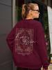 European & American Retro Ins-Style Loose Round Neck Sweatshirt for Women - Autumn/Winter Fashion.