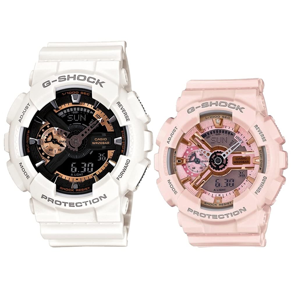 

Водонепроникний парний годинник CASIO, унісекс, великий корпус, серія S, годинник середнього розміру [Casio] G-SHOCK для чоловіків, жінок GA-110RG-7AGMA-S110MP-4A1 [Елемент]