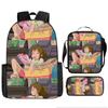 Elementary and Secondary School Students Spirited Away School Bag Hayao Miyazaki Children's Fashion Backpack Waterproof Large Capacity Backpack