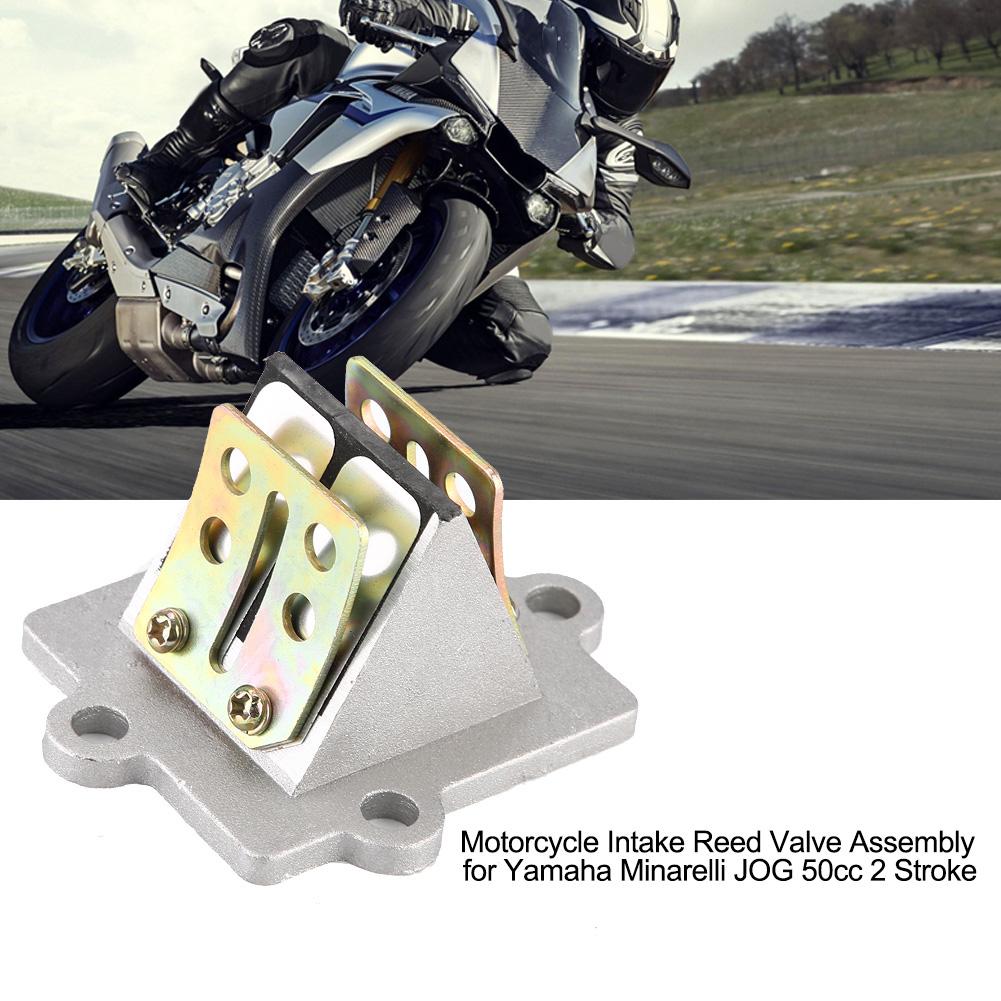 Motorcycle Intake Reed Valve Assembly for Yamaha Minarelli JOG 50cc 2 Stroke