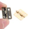 10sets Hinges W/screw Fillet Silver/Antique bronze/Gold 4 Holes 18*16mm Decor Cabinet Wooden Box Jewelry Wine Gift Case Vintage