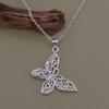 Hot-Selling Hollow Butterfly Necklace - 925 Silver Plated Jewelry