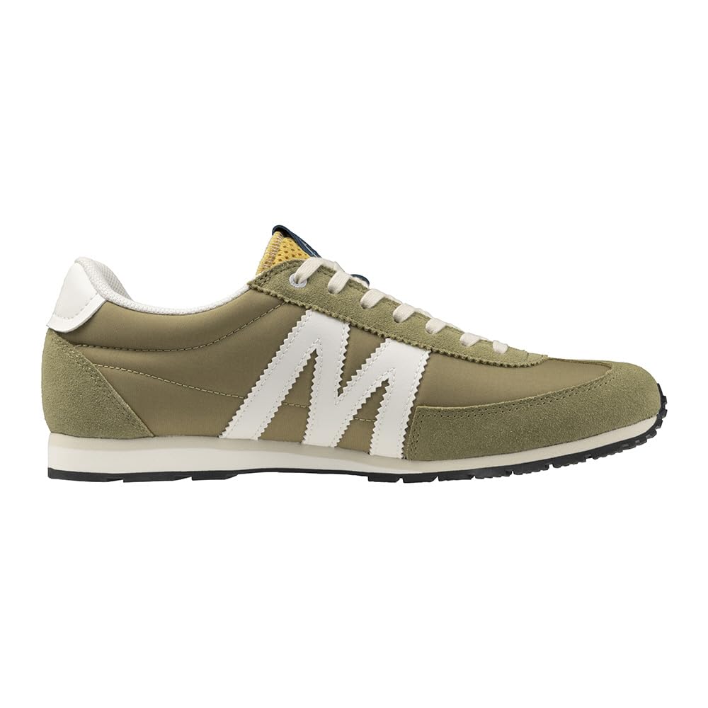 Mizuno MLC PAMIEL Sports and Khaki x Size 2E Sneakers, Casual, White, 23.0 cm,