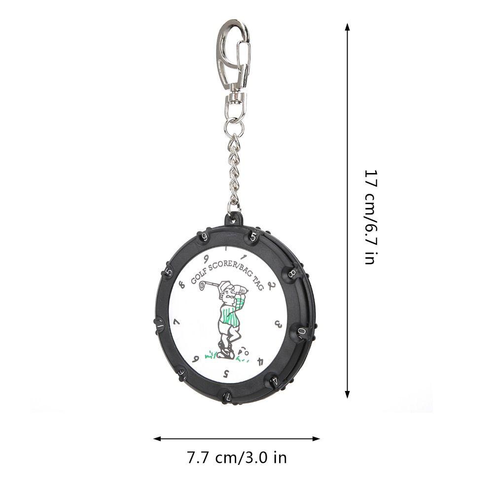 Portable Golf Score Counter Mini Size Score Keeper Device Scoring Tool  Golfers