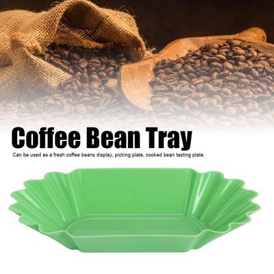 Shallow Wide Display Tray Smooth Inner Sorting Plate Durable Bean Tasting Tray  Coffee Bean Sorting