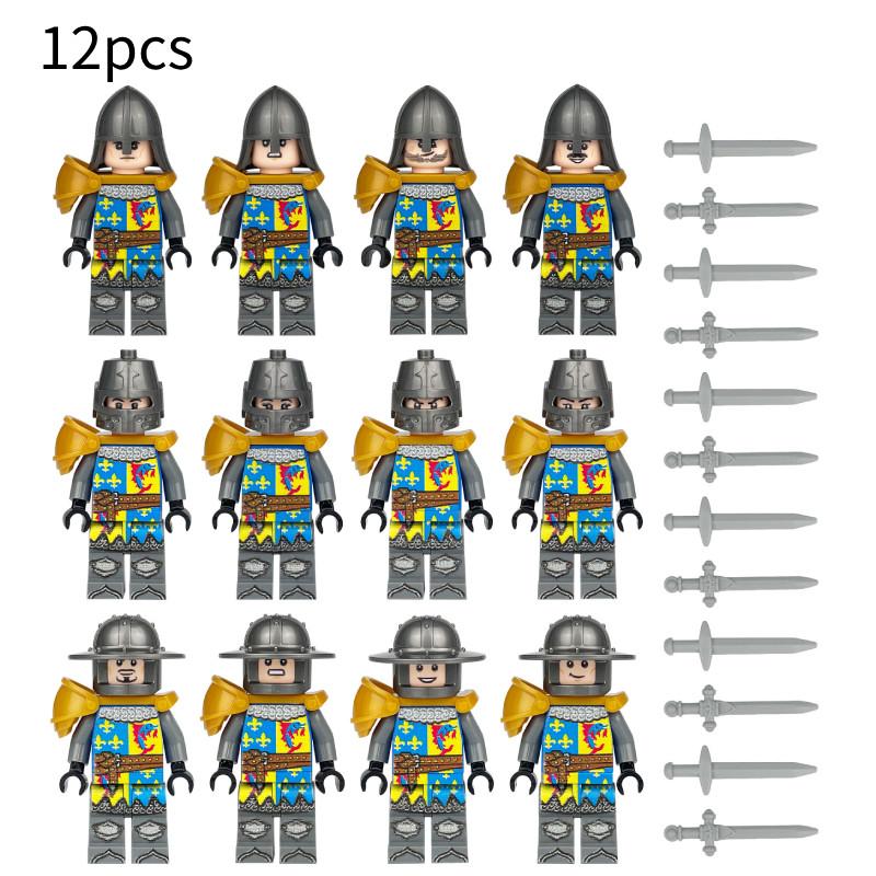 99 Piece Medieval Knight Castle Building Blocks Set For Creative Military Playtime