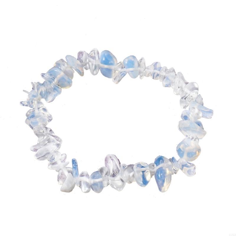 62KD Natural Stone Bracelet Beads Jewelry Fashionabe Wristband Bangles for Women