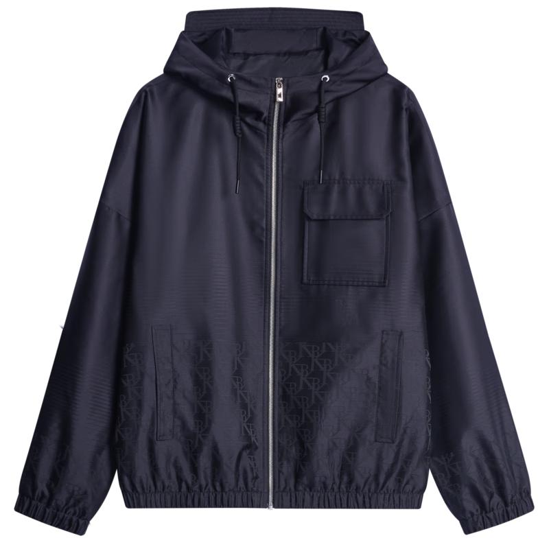 K-Boxing Men s Business Casual Hooded Workwear Jacket L