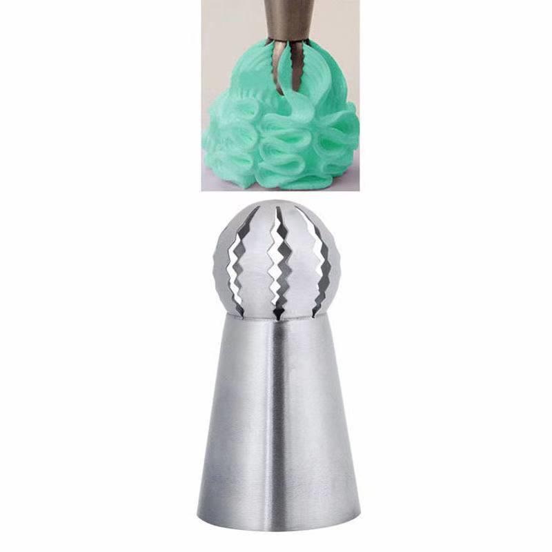 

3 шт. Интегрированный набор насадок для крема в форме факела, насадки для цветов, инструмент для выдавливания крема, кондитерский набор