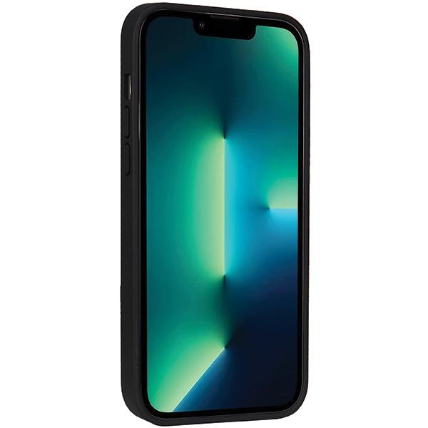 Audi Synthetic Leather Magsafe Iphone 13 Pro / 13 6.1 Czarny/Black Hardcase Au-Tpupcmip13P-Gt/D3-Bk