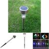 Solar Light Outdoor Garden Yard Led Light Landscape Path Lights Steel Stainless
