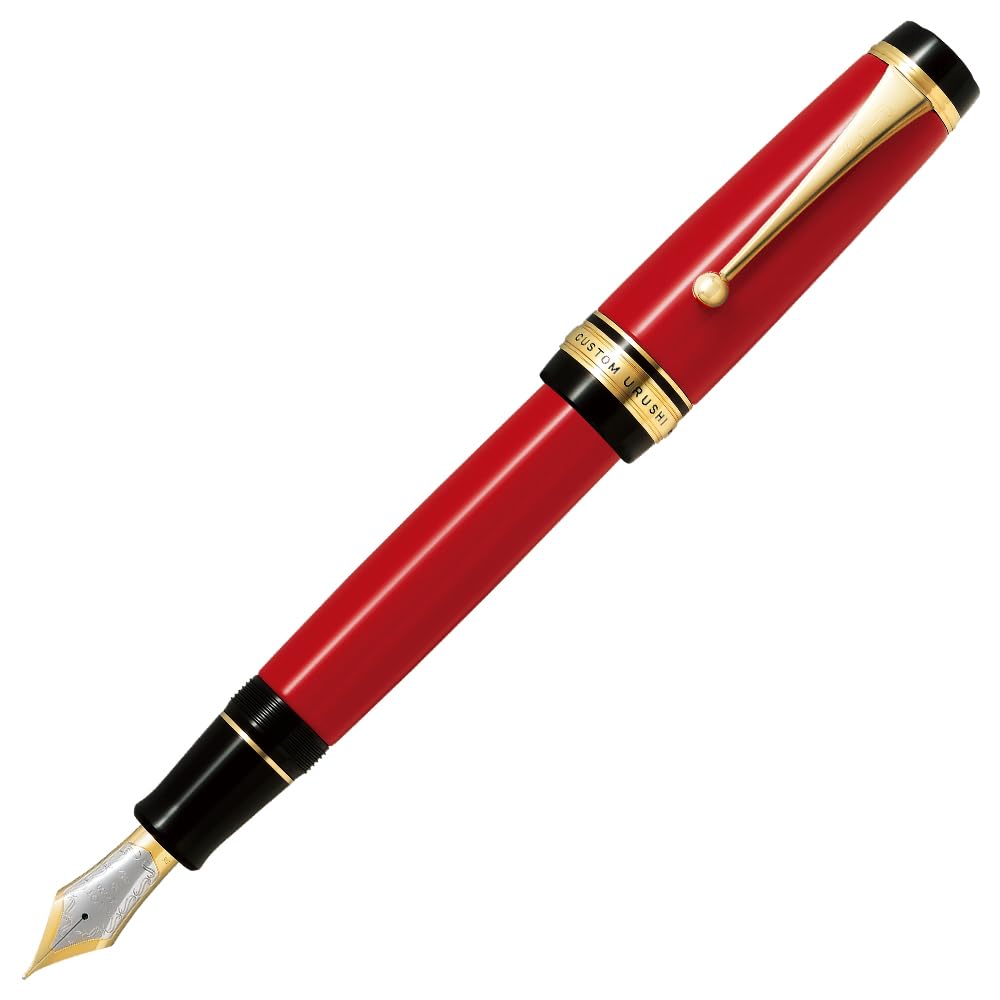 

Pilot Fountain Pen Custom URUSHI Vermilion M (середній)