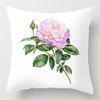 Rose Flower Pillowcase Car Sofa Cushion Cover Home Bedding