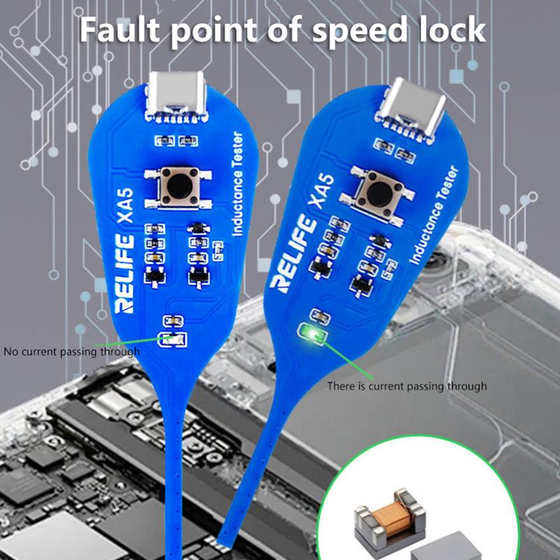 For PC Repair Electromagnetic Induction Quick Fault Check XA5 Motherboard Coil Tester Inductor Detector Tool