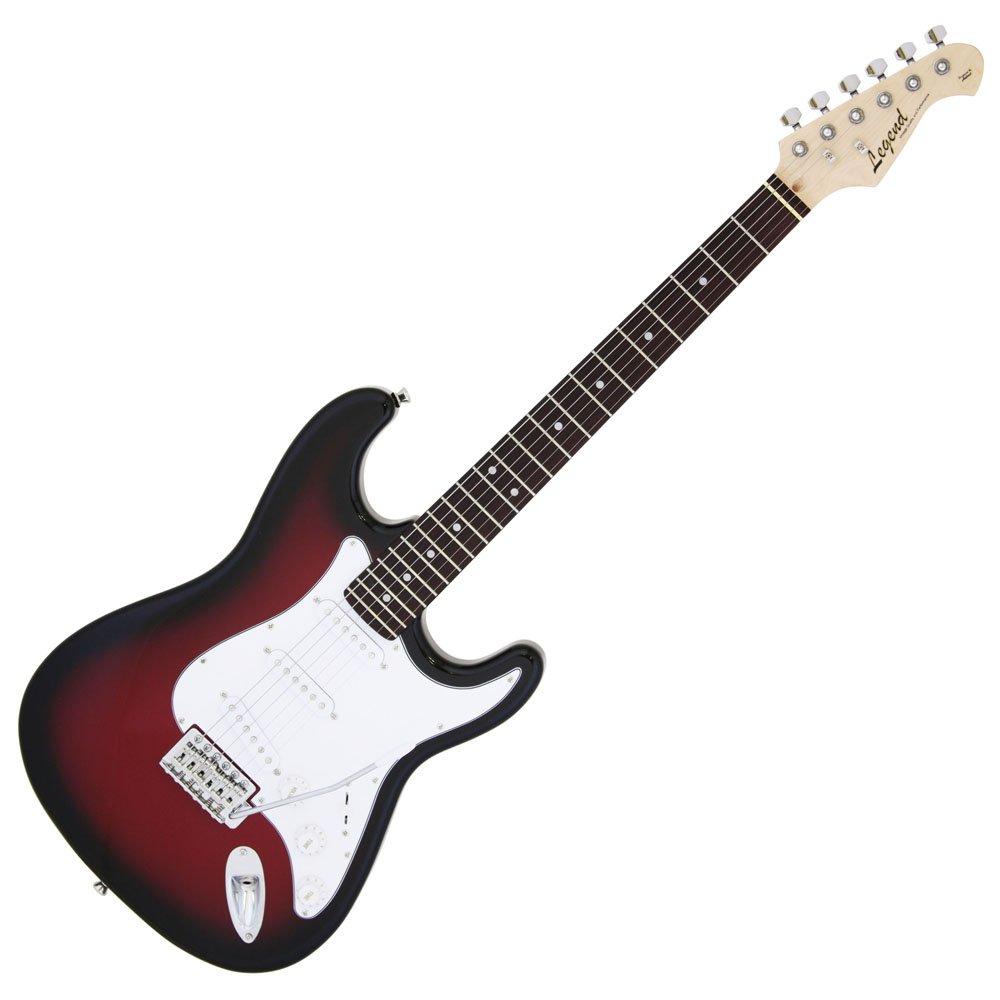 Legend Electric Guitar RBS Red Burst Strat Type with Case LST-Z