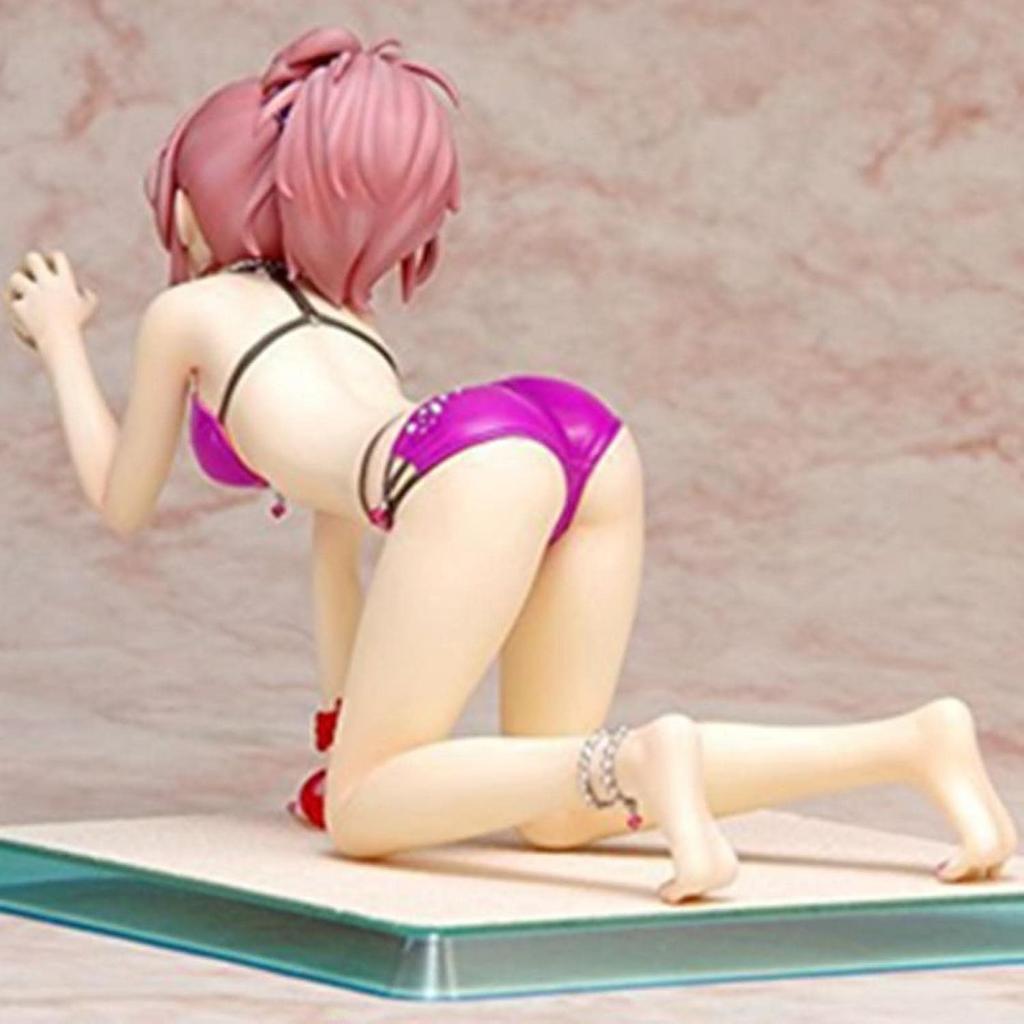 Animated Cute Girl Bikini Ver.1/8 Complete PVC Action Character Series Model Doll Gift