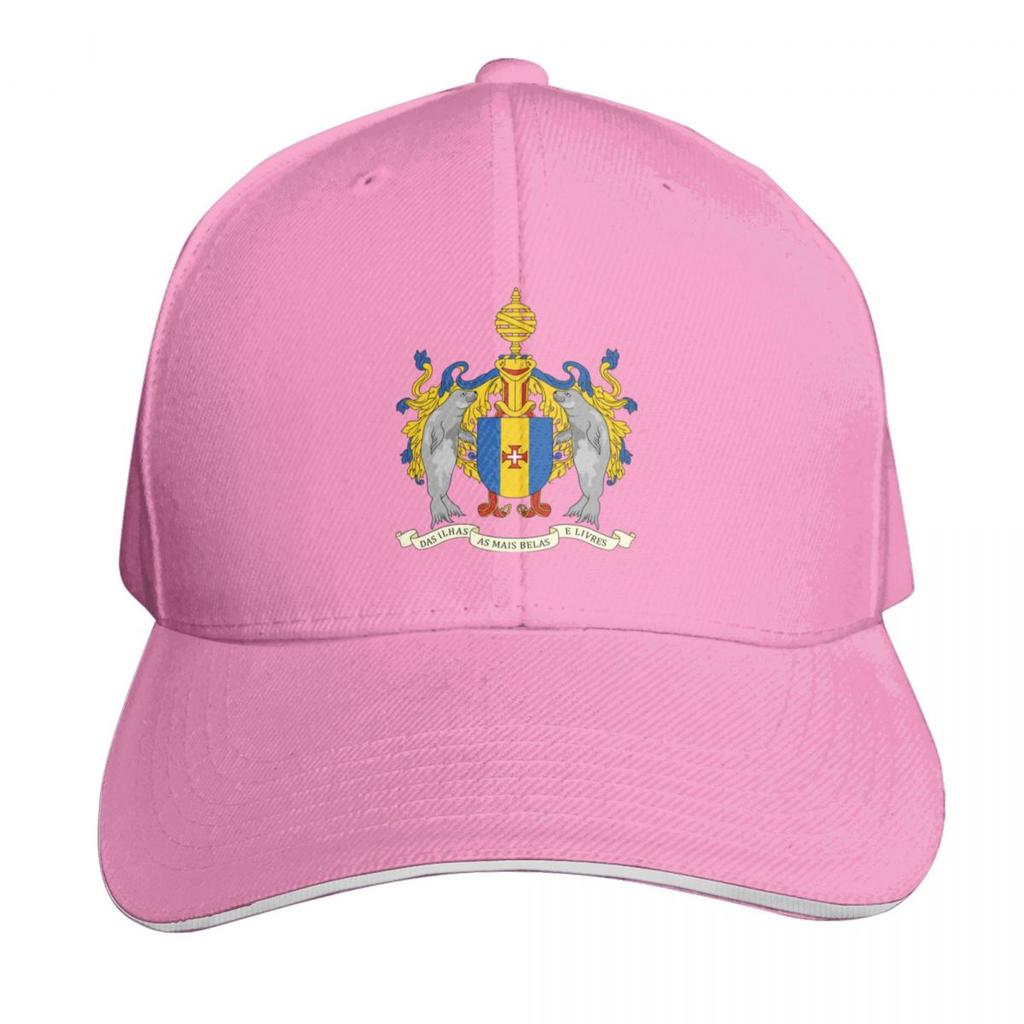 Coat of arms of Madeira Portugal Baseball Cap Anime Hat Icon Trucker Cap Hood Hats For Women Unisexs