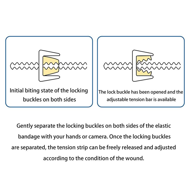 1 Sheet Fast Suture Zipper Band-Aid Zipper Tie Wound Closure Patch Hemostatic Patch Wound Outdoor Portable