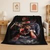 Couverture Flottante Douce et Chaude Rapper Star Légende Juice WRLD 999 Rétro pour Chambre à Coucher Salon Lit Voyage Camping