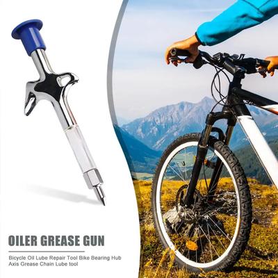 1-5Pcs Bicycle Grease Lubricant Bicycle Aluminum Grease Gun Bicycle Oil Lubricant Bike Ball Bearing Lubricant Grease Syringes