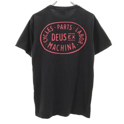 DEUS Rückenlogo Kurzarm T-Shirt S schwarz Herren Gebraucht
