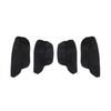 4x Black Interior Door Armrest Panel Leather Cover For Honda CRV CR-V 2012-2017