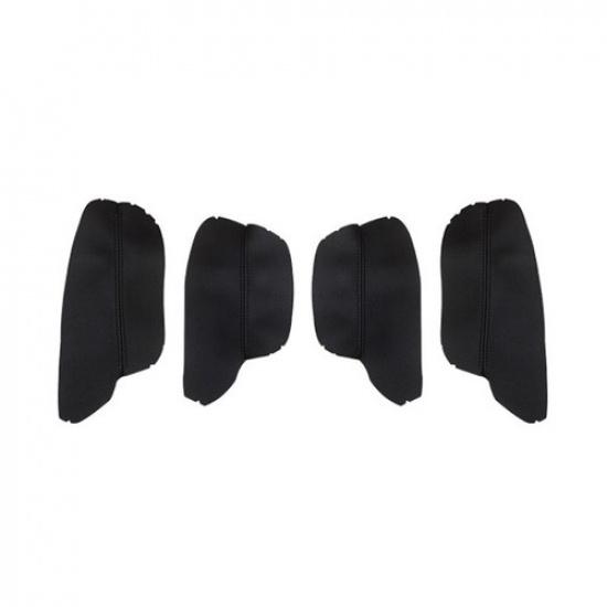 4x Black Interior Door Armrest Panel Leather Cover For Honda CRV CR-V 2012-2017