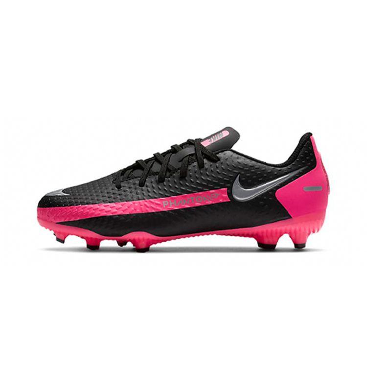 

Детские кроссовки Nike Phantom GT Academy FG MG GS Black Pink Blast, серебристо-металлик CK8476-006