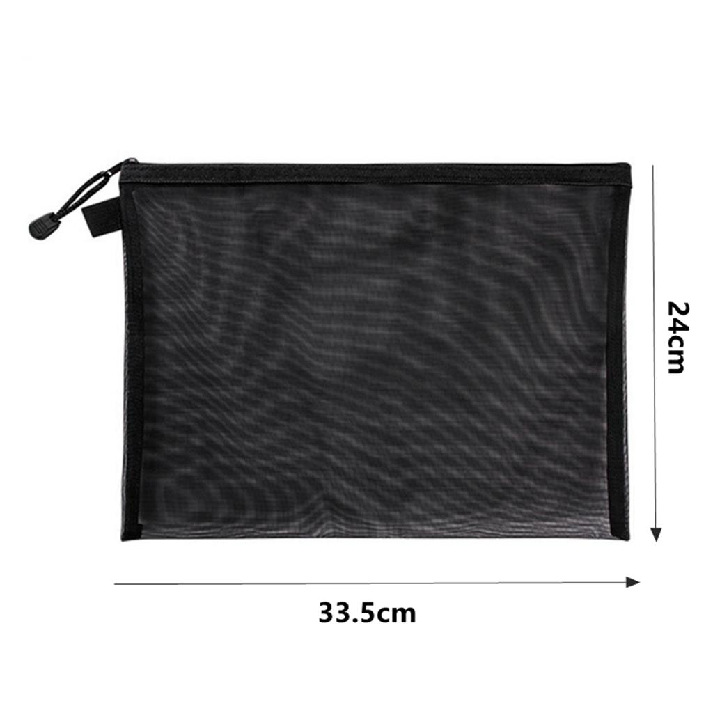 1-3PCS/Set Storage Bag Mesh ZipperToy Building Block Puzzle Sub-package Children Particle Zipper Transparent Finishing Storage