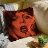 Cushion Cover Singer LLady Gaga Mayhem  Washed Linen  Soft Breathable Decorative Case For Sofa Home Pillow cover