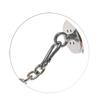 Stainless Steel Flat CB Lock Penis Cage Chastity Cleaner Sex Tool Couple Sex Product with Rope Walking Dog