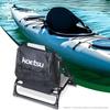 Kayak Seat Back Storage Bag with Straps Kayak Chair Bag with Mesh Pouch Kayaking Bag for Outdoors Kayak Chair