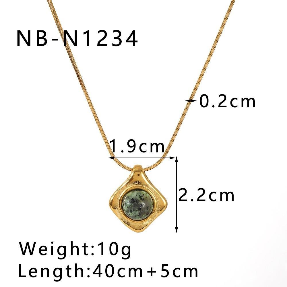 Gold Clavicle Chain Retro Style French Style Necklace New Pendant Necklace For Women