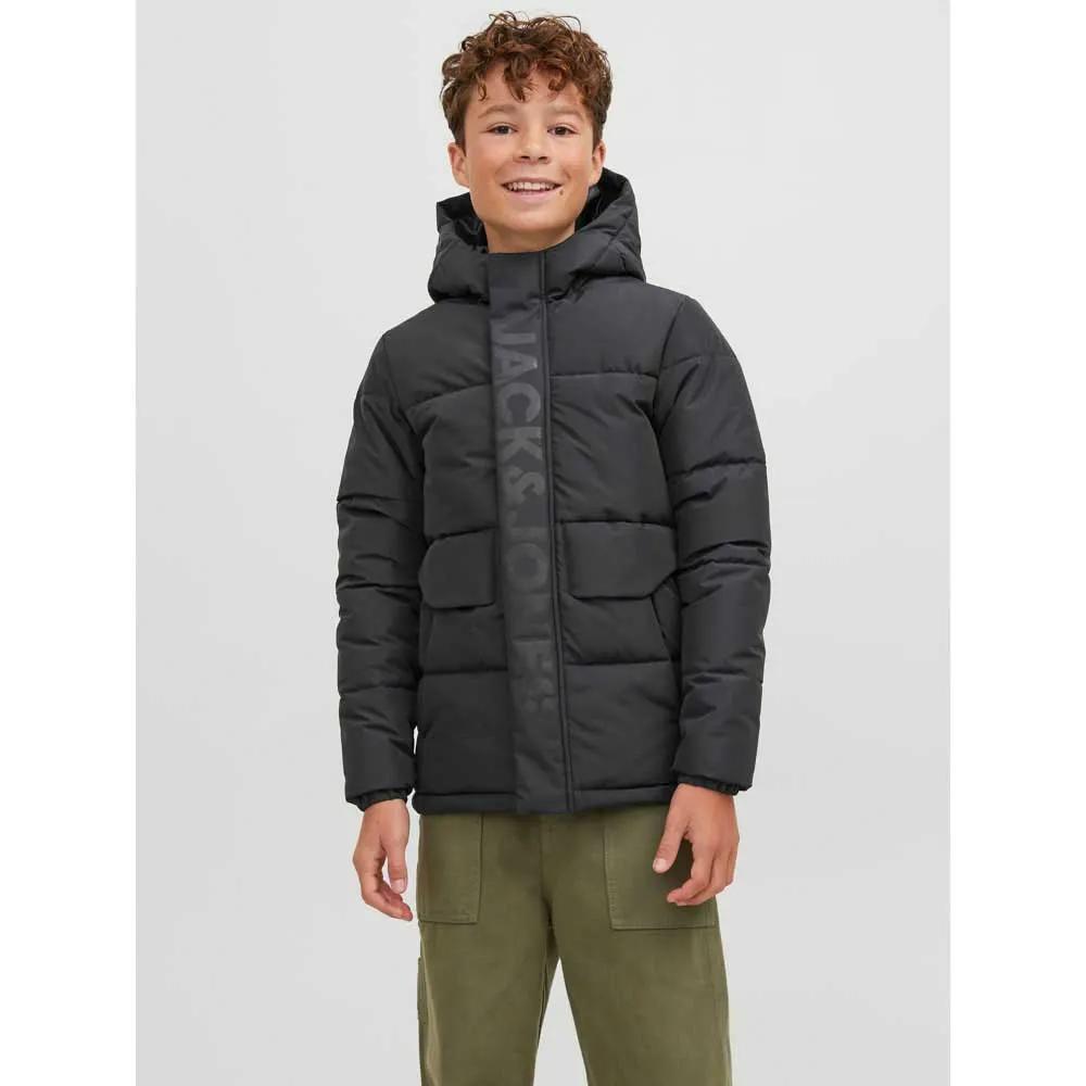 Jack & Jones Schwarz Kinder-Daunenjacke Speed - Bild 3